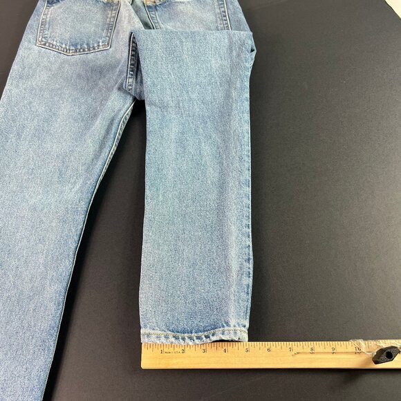 GRLFRND Jeans Women's 26x28* Karolina High Rise Skinny Light Blue Denim Tag 26 - Picture 11 of 16